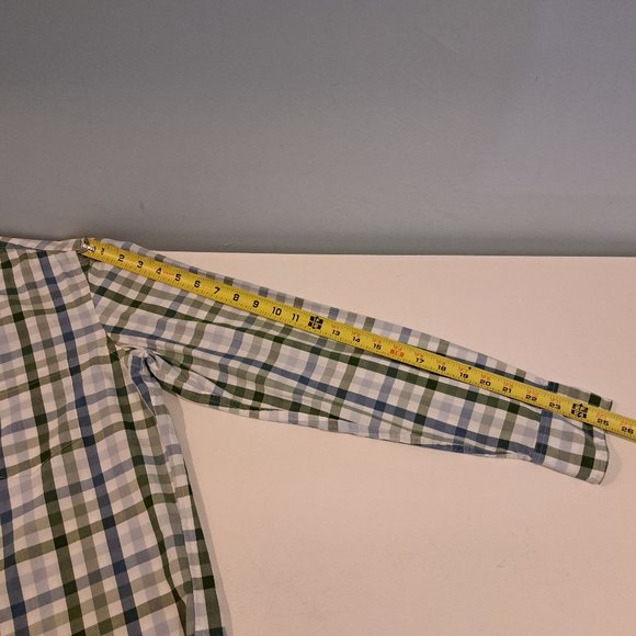 J. Crew Men's Medium Slim Flex Washed Long Sleeve Button Down Shirt Style #AL090 - Picture 12 of 13